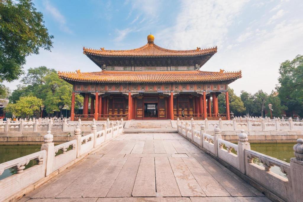 Greentree Inn Beijing Dongcheng District Wangfujin South Luogu Lane Houhai Express Hotel Eksteriør bilde